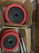 ラバーダンベル　5kg×4 2.5kg×4 1.25kg×4（コスメ・美容・健康器具）の商品画像 - 査定依頼日：2024年12月15日 - 最高査定価格：1,500円