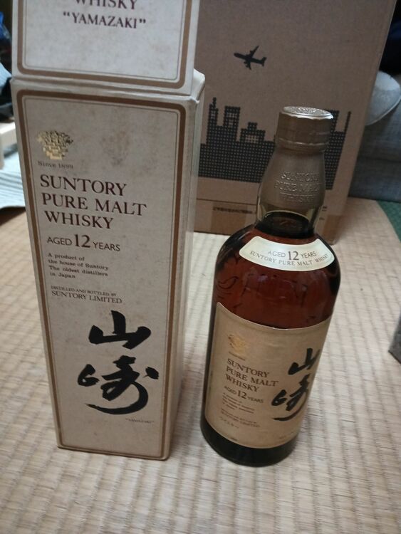 山崎12年（お酒）の商品画像 - 査定依頼日：2025年11月2日 - 最高査定価格：22,000円