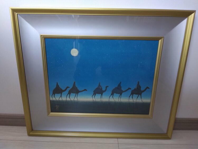 月明（美術品・骨董品）の商品画像 - 査定依頼日：2026年5月18日 - 最高査定価格：15,000円