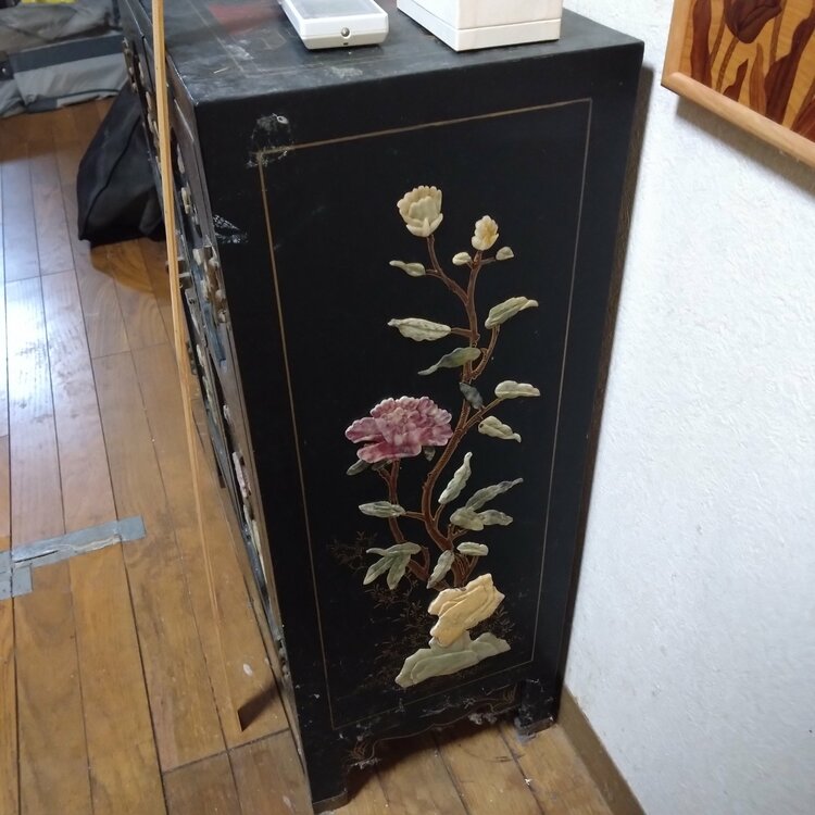 中国家具　キャビネット（家具・寝具）の商品画像 - 査定依頼日：2026年1月19日 - 最高査定価格：1,000円