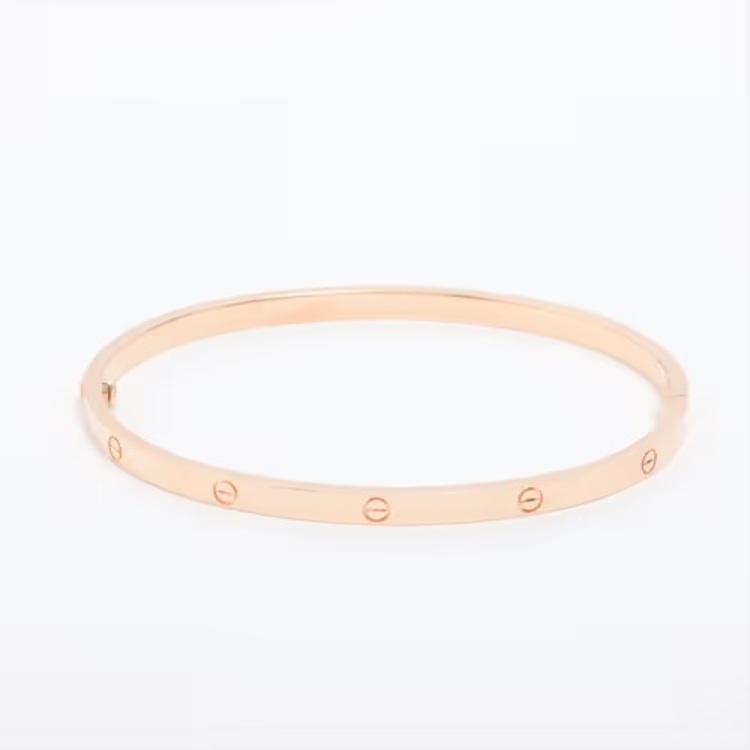 カルティエ ラブ SM ブレスレット 750(PG) 21.0g 19（金・貴金属）の商品画像 - 査定依頼日：2025年10月29日 - 最高査定価格：450,000円