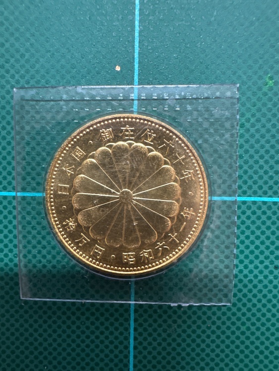天皇陛下御在位六十年記念金貨（金・貴金属）の商品画像 - 査定依頼日：2026年3月4日 - 最高査定価格：515,000円
