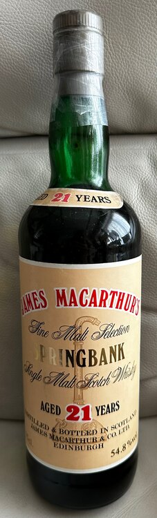 ウイスキー スプリングバンク （お酒）の商品画像 - 査定依頼日：2025年2月10日 - 最高査定価格：376,000円