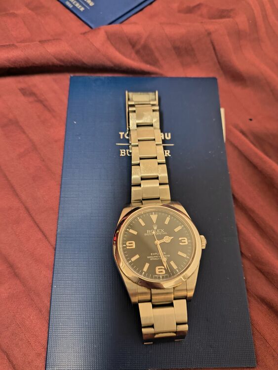 ロレックス エクスプローラー 214270（高級時計）の商品画像 - 査定依頼日：2025年6月14日 - 最高査定価格：1,020,000円