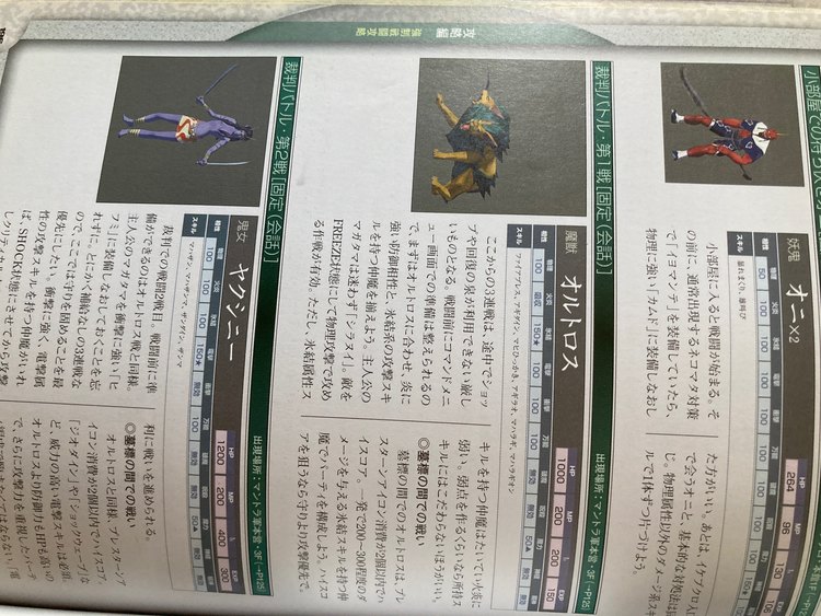 攻略本（古本）の商品画像 - 査定依頼日：2022年10月2日