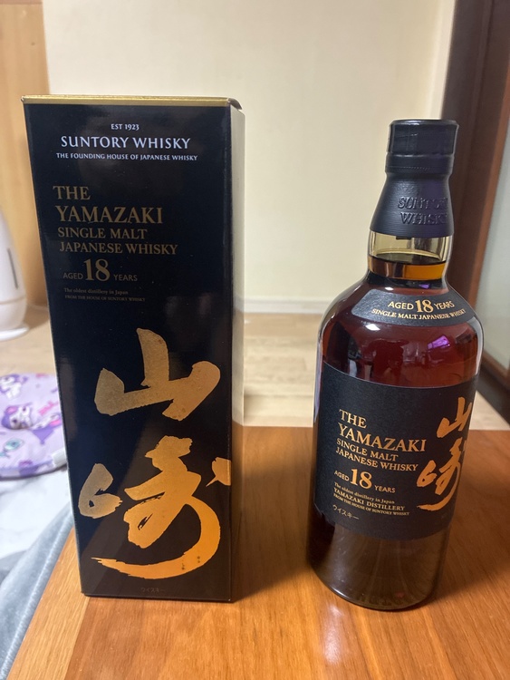 ウイスキー サントリー山崎 （お酒）の商品画像 - 査定依頼日：2026年3月9日 - 最高査定価格：109,000円