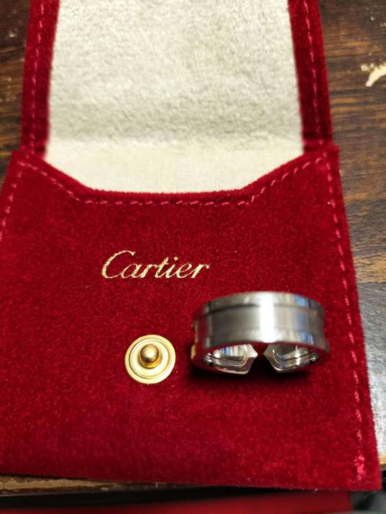 カルティエc2リング A08688（金・貴金属）の商品画像 - 査定依頼日：2023年8月30日 - 最高査定価格：60,000円