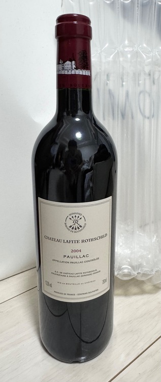CHATEAU LAFITE ROTHSCHILD 2004（お酒）の商品画像 - 査定依頼日：2025年8月29日 - 最高査定価格：63,000円