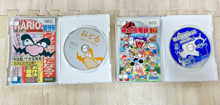 Nintendo Wii本体とコントローラーとソフト６本（ゲーム機本体・ゲームソフト）の商品画像 - 査定依頼日：2025年3月30日 - 最高査定価格：3,500円