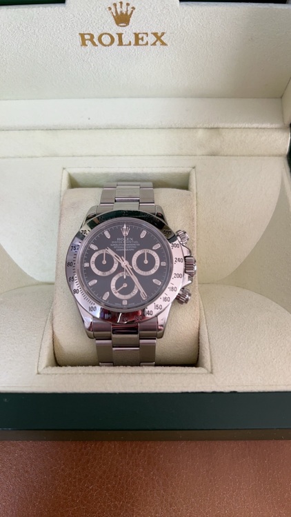 ロレックス デイトナ 11652（高級時計）の商品画像 - 査定依頼日：2025年7月22日 - 最高査定価格：3,150,000円