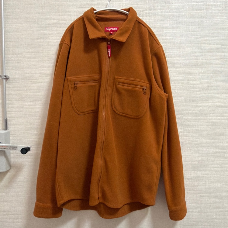 フリース　フルジップ　supreme（古着・ファッション）の商品画像 - 査定依頼日：2025年12月18日 - 最高査定価格：3,000円