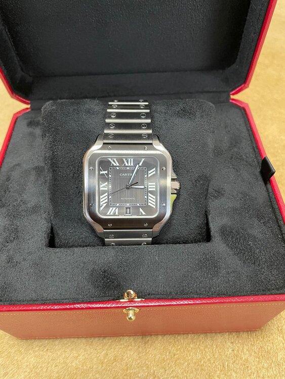 カルティエ サントス WSSA003（高級時計）の商品画像 - 査定依頼日：2025年4月1日 - 最高査定価格：920,000円