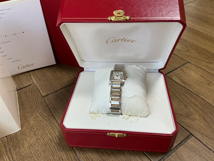 タンク（高級時計）の商品画像 - 査定依頼日：2025年7月23日 - 最高査定価格：425,000円