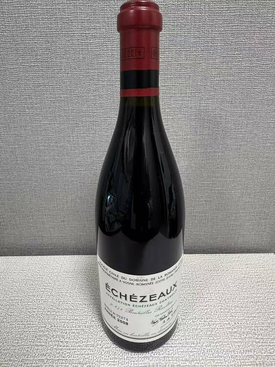 DRC エシェゾー 2008（お酒）の商品画像 - 査定依頼日：2026年1月12日 - 最高査定価格：350,000円