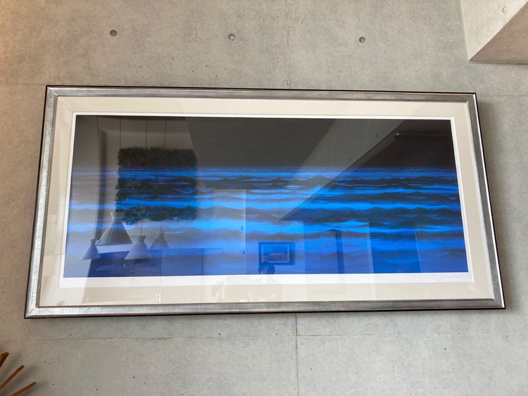 千住博　タイドウォーター　23/150　サイズ140＊61センチ（美術品・骨董品）の商品画像 - 査定依頼日：2026年4月16日 - 最高査定価格：250,000円
