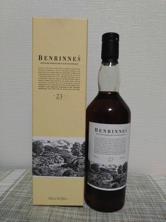 ベンリネス２３年（お酒）の商品画像 - 査定依頼日：2025年7月21日 - 最高査定価格：611,000円