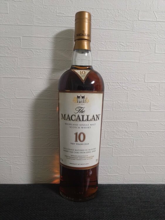 マッカラン10年（お酒）の商品画像 - 査定依頼日：2025年12月15日 - 最高査定価格：40,000円