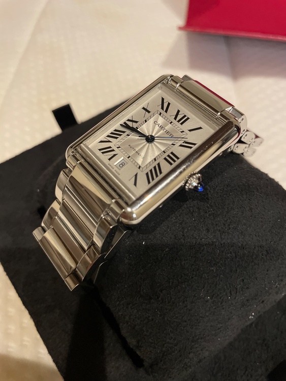 タンクマストウォッチxl（高級時計）の商品画像 - 査定依頼日：2026年2月21日 - 最高査定価格：630,000円