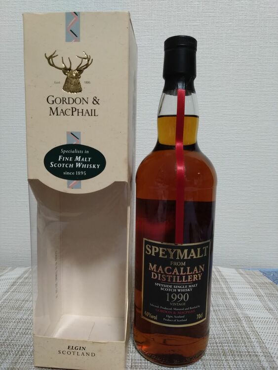 マッカラン　1990（お酒）の商品画像 - 査定依頼日：2025年6月18日 - 最高査定価格：42,000円