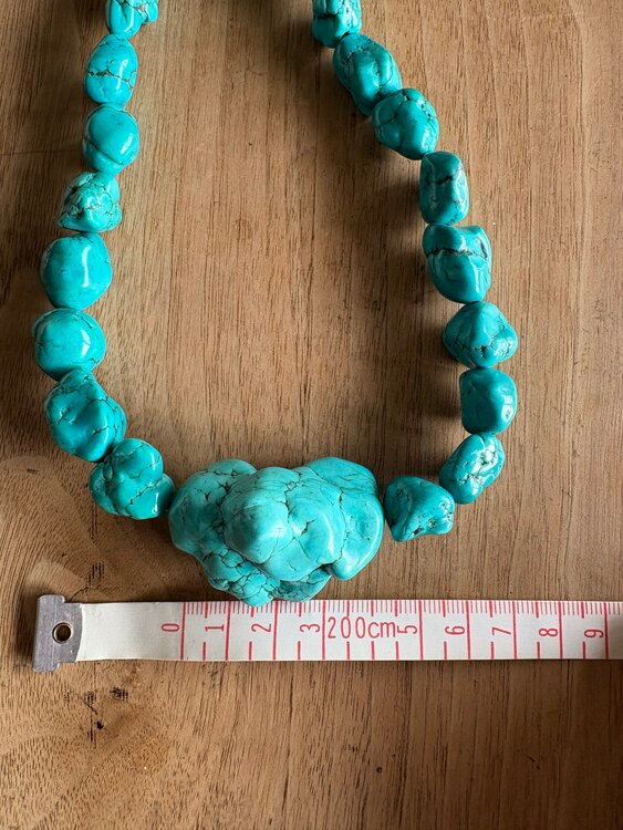 ターコイズネックレスセット（宝石）の商品画像 - 査定依頼日：2025年5月26日 - 最高査定価格：500円