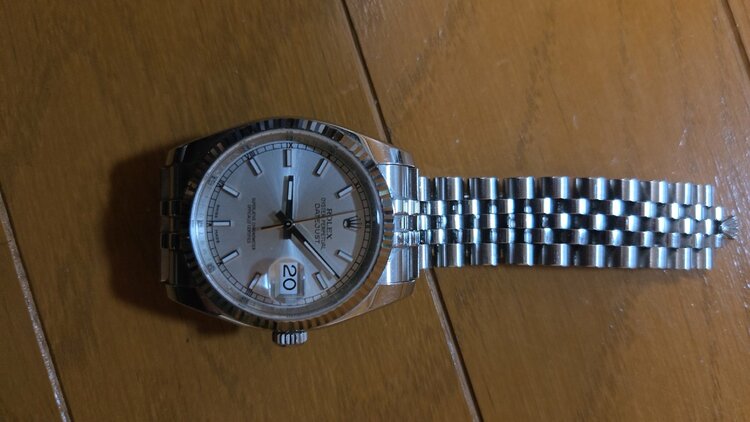 ロレックス デイトジャスト 116234（高級時計）の商品画像 - 査定依頼日：2026年1月30日 - 最高査定価格：1,200,000円