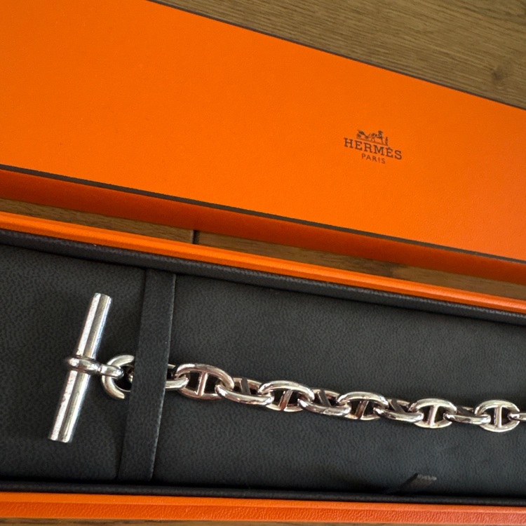 エルメスシェーヌダンクルブレスレット（金・貴金属）の商品画像 - 査定依頼日：2025年9月12日 - 最高査定価格：250,000円