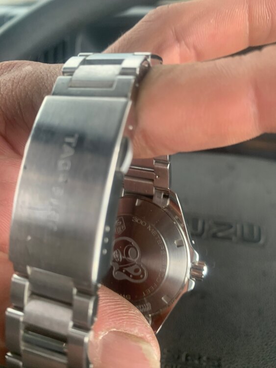 タグホイヤー アクアレーサー WAY1110RZW356（高級時計）の商品画像 - 査定依頼日：2025年5月2日 - 最高査定価格：95,000円