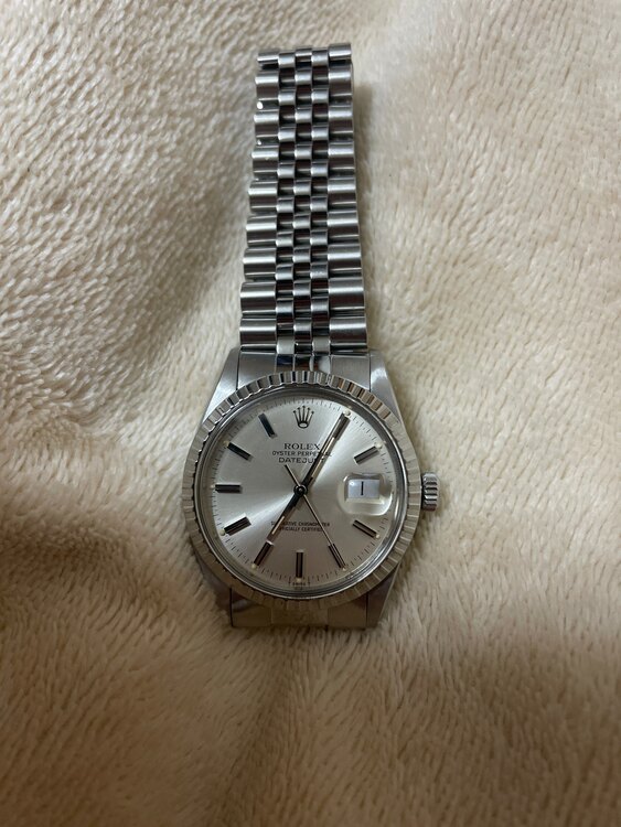 ロレックス デイトジャスト 1603（高級時計）の商品画像 - 査定依頼日：2025年2月20日 - 最高査定価格：610,000円