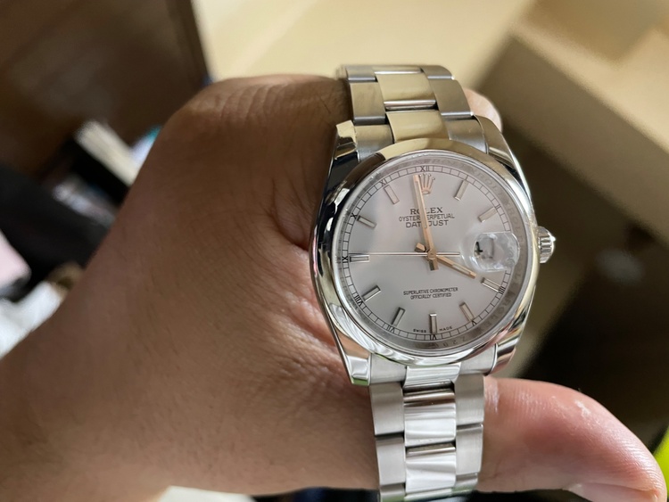 ロレックス デイトジャスト 1120（高級時計）の商品画像 - 査定依頼日：2025年12月28日 - 最高査定価格：1,000,000円