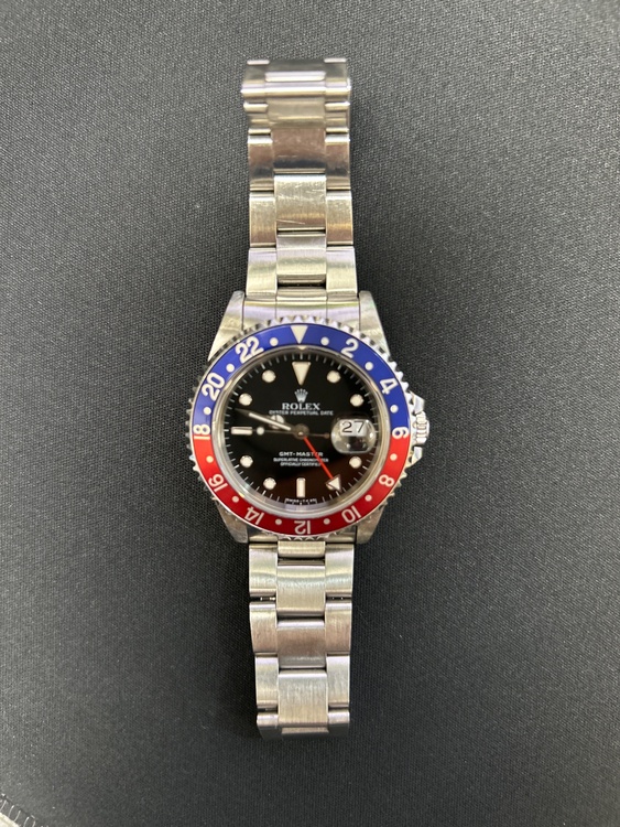 ロレックス GMTマスター 167（高級時計）の商品画像 - 査定依頼日：2026年2月27日 - 最高査定価格：1,750,000円