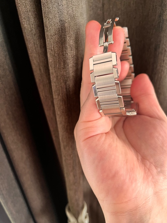 カルティエ タンク w51002q3  ss at  シルバーもじば（高級時計）の商品画像 - 査定依頼日：2025年8月25日 - 最高査定価格：350,000円