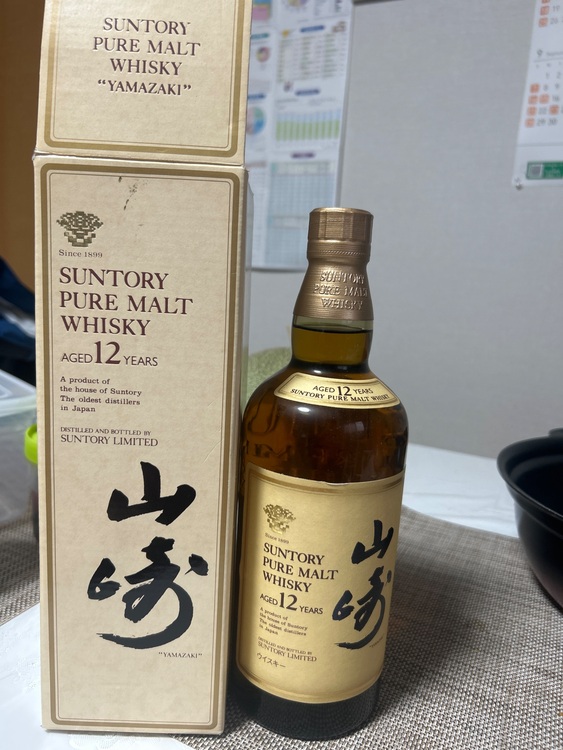山崎１２年（お酒）の商品画像 - 査定依頼日：2025年8月11日 - 最高査定価格：23,000円