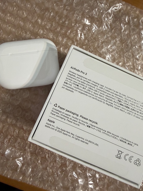 AirPodspro3（オーディオ・スピーカー）の商品画像 - 査定依頼日：2026年5月28日 - 最高査定価格：15,100円