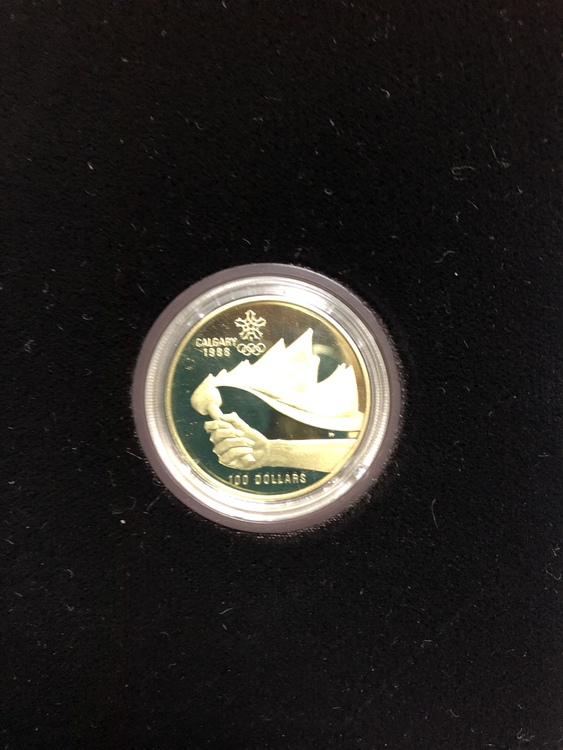 カルガリーオリンピック記念硬貨（金・貴金属）の商品画像 - 査定依頼日：2022年5月23日 - 最高査定価格：51,000円