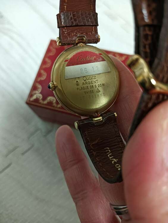 カルティエ その他 1706186（高級時計）の商品画像 - 査定依頼日：2025年2月28日 - 最高査定価格：110,000円