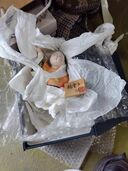 中村信喬　桃童子（美術品・骨董品）の商品画像 - 査定依頼日：2025年9月23日 - 最高査定価格：2,400円