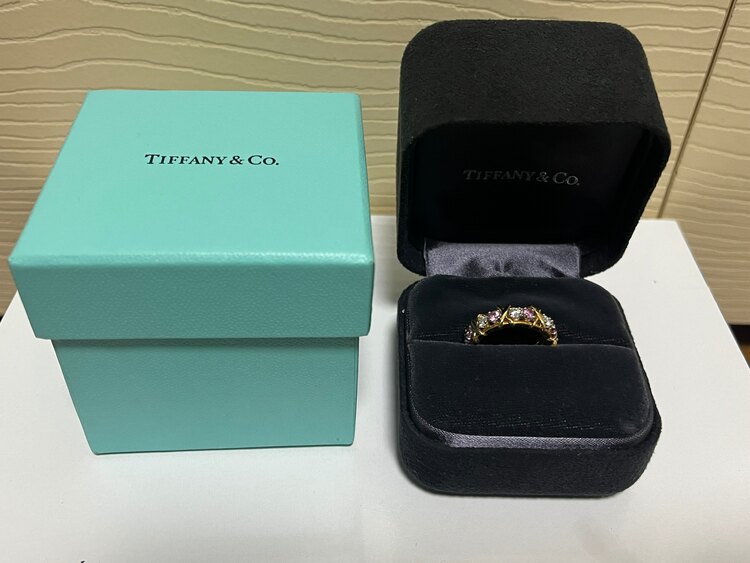 Tiffany&Co. リングジャン シュランバージェクロスピンクサファイア（宝石）の商品画像 - 査定依頼日：2025年4月11日 - 最高査定価格：800,000円