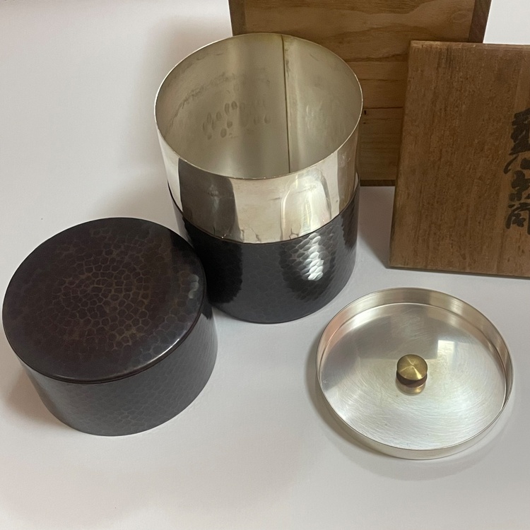 玉川堂　茶筒（美術品・骨董品）の商品画像 - 査定依頼日：2026年8月13日 - 最高査定価格：2,000円