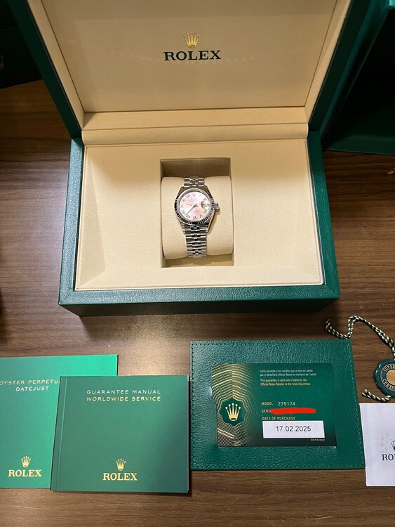 レディデイトジャスト ピンクローマン ジュビリー（高級時計）の商品画像 - 査定依頼日：2025年2月17日 - 最高査定価格：1,300,000円