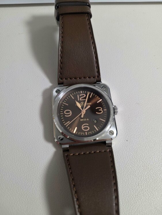 ベル&amp;ロス アヴィエーションBRO3 BR03A-GH-ST/SC（高級時計）の商品画像 - 査定依頼日：2026年4月13日 - 最高査定価格：300,000円