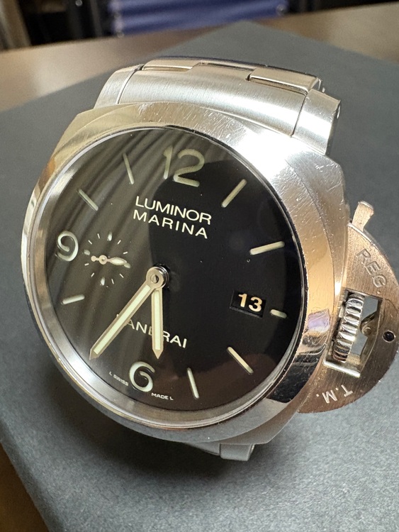 ルミノール1950マリーナ3デイズSS（高級時計）の商品画像 - 査定依頼日：2025年9月14日 - 最高査定価格：580,000円