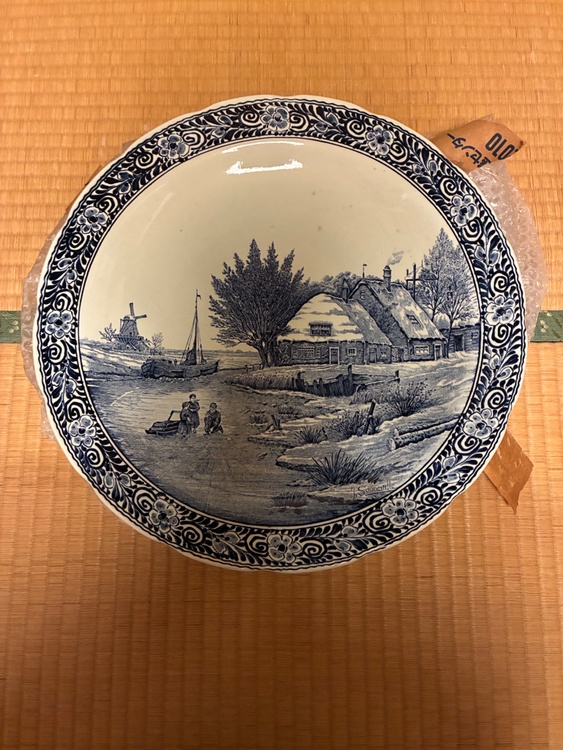 BOCH 飾り皿（美術品・骨董品）の商品画像 - 査定依頼日：2026年6月9日 - 最高査定価格：8,000円