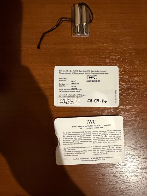 IWC パイロットウォッチ（高級時計）の商品画像 - 査定依頼日：2026年8月18日 - 最高査定価格：490,000円
