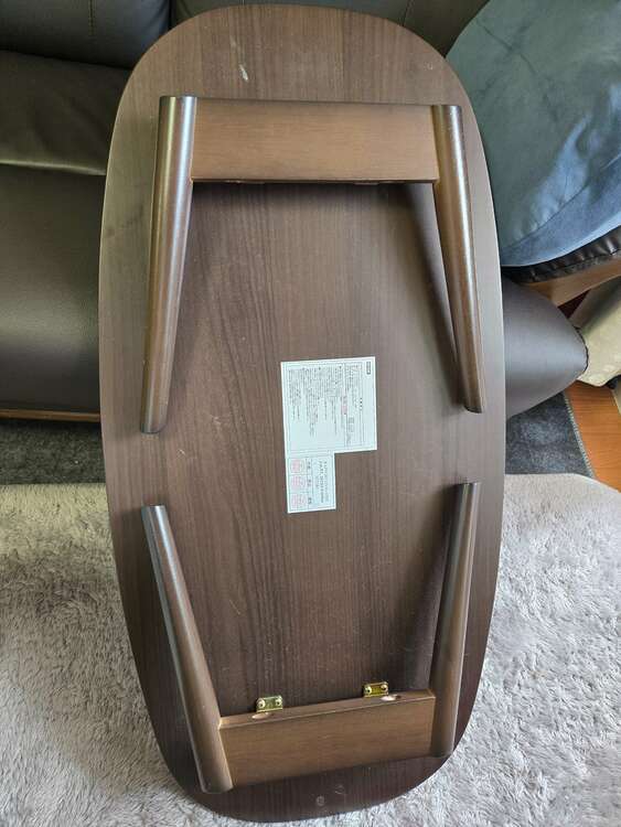 ニトリ折り畳み式テーブル（家具・寝具）の商品画像 - 査定依頼日：2025年6月2日 - 最高査定価格：300円