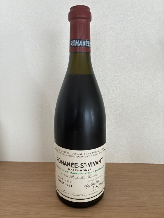 DRC ロマネサンヴィヴァン1994でふ（お酒）の商品画像 - 査定依頼日：2026年8月11日 - 最高査定価格：300,000円