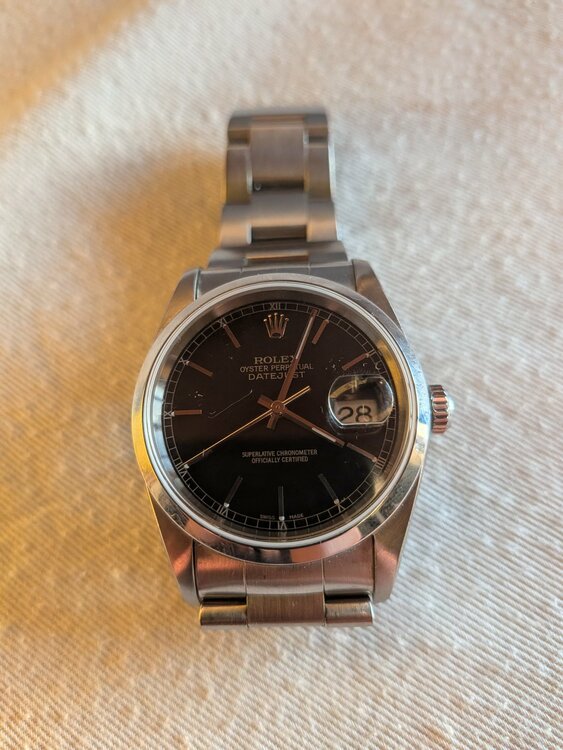 ロレックス デイトジャスト 16200（高級時計）の商品画像 - 査定依頼日：2025年12月28日 - 最高査定価格：800,000円