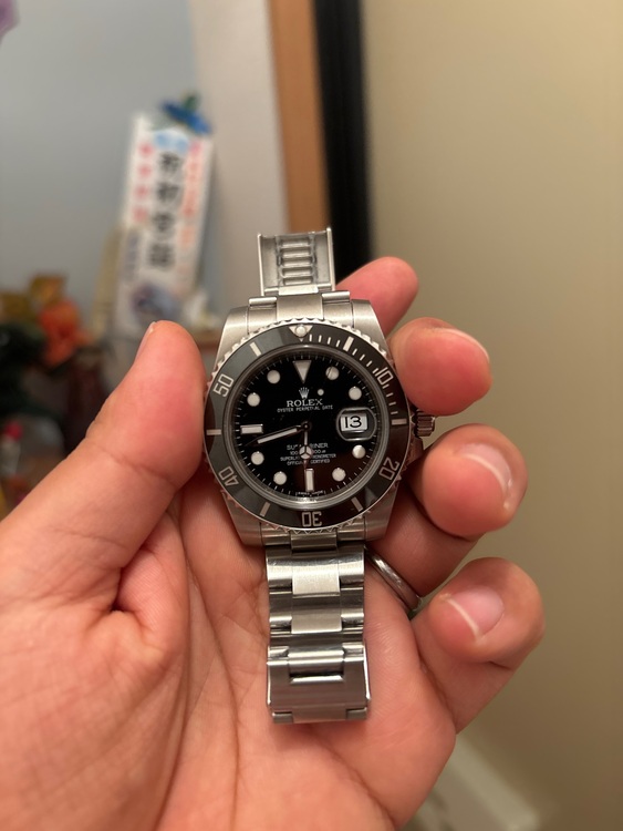ロレックス サブマリーナー （高級時計）の商品画像 - 査定依頼日：2025年11月2日 - 最高査定価格：1,800,000円