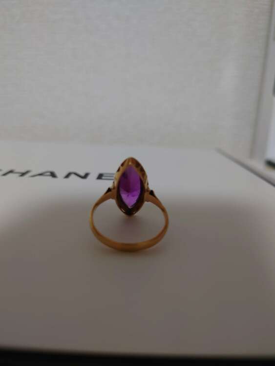 K18指輪（宝石）の商品画像 - 査定依頼日：2024年6月5日 - 最高査定価格：20,000円