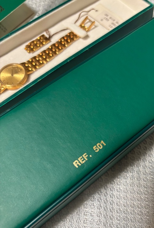 ロンジン　REF501（金・貴金属）の商品画像 - 査定依頼日：2026年1月30日 - 最高査定価格：50,000円