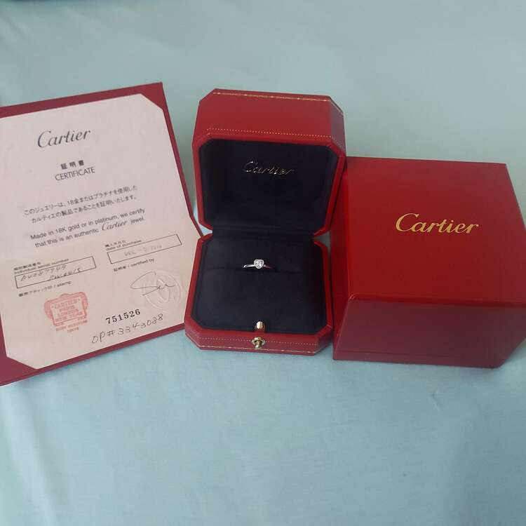 カルティエ ディアマンレジェ （金・貴金属）の商品画像 - 査定依頼日：2025年3月22日 - 最高査定価格：46,000円